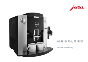Handleiding Jura IMPRESSA F505 Koffiezetapparaat