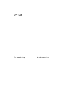 Bruksanvisning Husqvarna-Electrolux QW462T Torktumlare