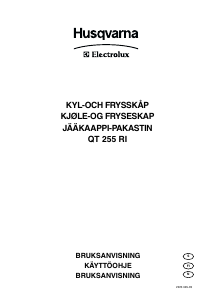 Bruksanvisning Husqvarna-Electrolux QT255RI Kyl-frys