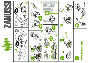 Návod Zanussi ZAN2410EL Vysávač