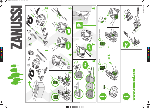 Manual de uso Zanussi ZANSC05 Aspirador
