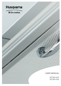 Bruksanvisning Husqvarna-Electrolux QFC90155X Köksfläkt
