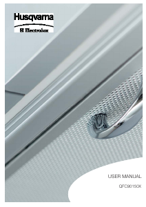 Bruksanvisning Husqvarna-Electrolux QFC90150X Köksfläkt