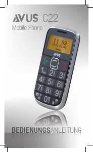 Manual Avus C22 Mobile Phone