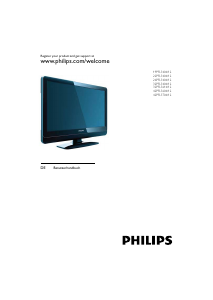 Bedienungsanleitung Philips 42PFL3704 LED fernseher
