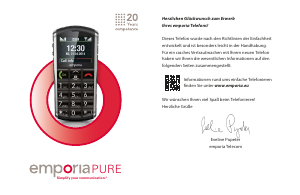 Bedienungsanleitung Emporia PURE Handy