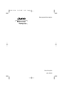 Bedienungsanleitung Juno-Electrolux JSL66933 Geschirrspüler