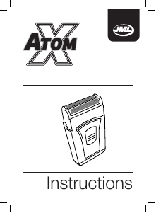 Handleiding JML Atom X Scheerapparaat