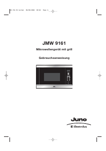 Bedienungsanleitung Juno-Electrolux JMW9161A Mikrowelle