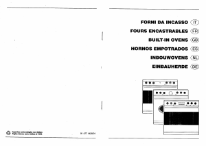 Manual de uso Smeg SE105NE Horno