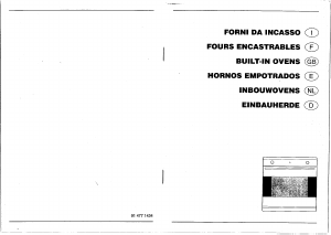 Manual de uso Smeg SE330EB Horno