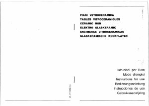 Bruksanvisning Smeg SE640-2 Häll