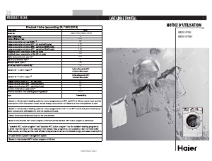 Handleiding Haier HW80-1479N-F Wasmachine