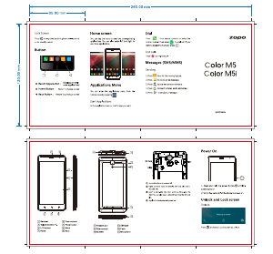 Manual Zopo Color M5i Mobile Phone