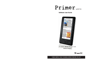 Manual de uso Skytex Primer E-reader