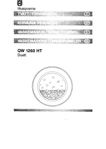Käyttöohje Husqvarna QW1260HT Duett Kuivaava pesukone