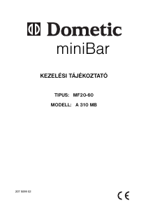 Használati útmutató Dometic A310MB Hűtőszekrény