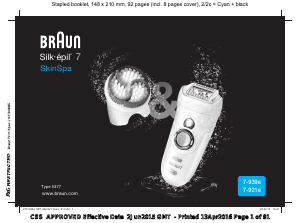 Руководство Braun 7-939e Silk-Epil 7 Эпилятор