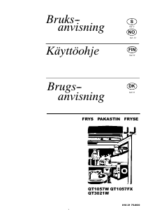 Käyttöohje Husqvarna QT3021W Pakastin