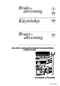 Bruksanvisning Husqvarna QT4520RW Kjøle-fryseskap