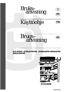 Bruksanvisning Husqvarna QT4249RW Kyl-frys