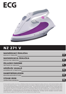 Bruksanvisning ECG NZ 271 V Strykjärn