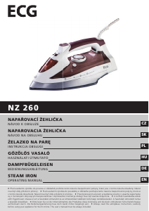 Bruksanvisning ECG NZ 260 Strykjärn