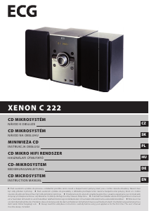 Handleiding ECG XENON C 222 Stereoset