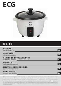 Instrukcja ECG RZ 10 Kuchenka ryżu