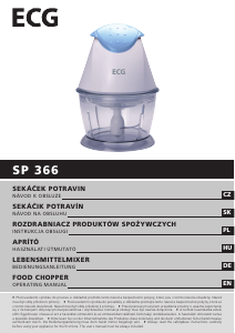 Handleiding ECG SP 366 Hakmolen