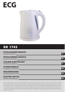 Manual ECG RK 1745 Kettle