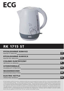 Handleiding ECG RK 1715 ST Waterkoker