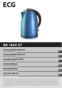 Instrukcja ECG RK 1865 ST Czajnik