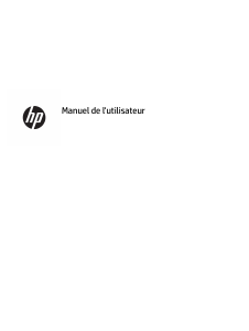 Mode d’emploi HP 290 G2 Ordinateur de bureau