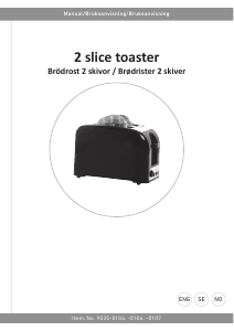Manual Rusta 9035-0104 Toaster