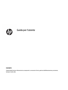 Manuale HP Pavilion 14-dv0008nl Notebook