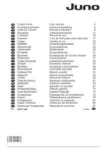 Kullanım kılavuzu Juno JDF604E5 Davlumbaz