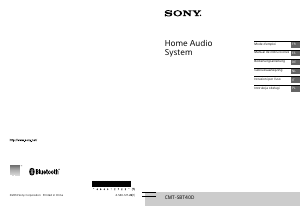 Manuale Sony CMT-SBT40D Stereo set