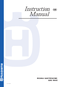 Manual Husqvarna QSG1000X Range