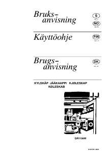 Brugsanvisning Husqvarna QR1156W Køleskab