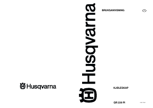 Bruksanvisning Husqvarna QR239PI Kjøleskap