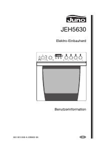 Bedienungsanleitung Juno JEH5630E Herd