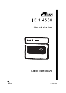 Bedienungsanleitung Juno JEH4530S Herd