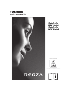 Bedienungsanleitung Toshiba 46WL768 LED fernseher