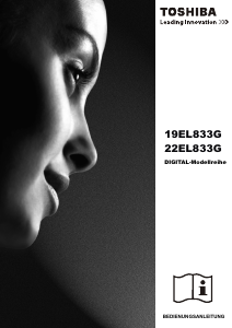 Bedienungsanleitung Toshiba 19EL833G LED fernseher