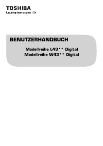 Bedienungsanleitung Toshiba 39L4353 LED fernseher