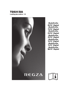 Bedienungsanleitung Toshiba 32YL743 LED fernseher