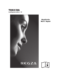Bedienungsanleitung Toshiba 46WL753 LED fernseher