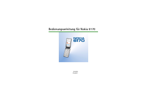Bedienungsanleitung Nokia 6170 Handy