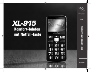Bedienungsanleitung Simvalley XL-915 Handy
